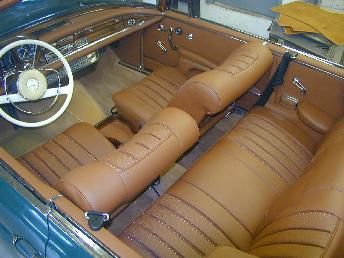 Mercedes-Benz leather interior