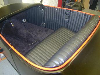 40 Ford leather interior